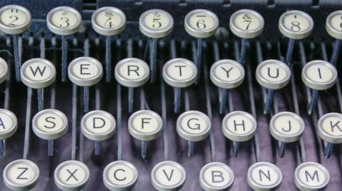 Vintage Typewriter Stock Photos