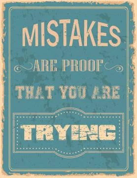 Vintage typography Stock Illustration