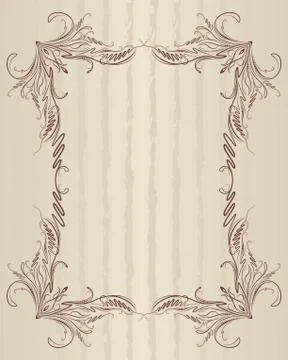 Vintage vector background. Stock Illustration