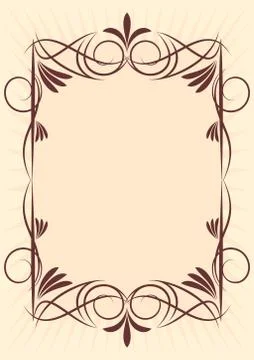 Vintage vector background. Stock Illustration