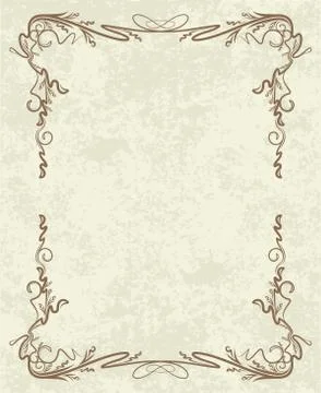 Vintage vector background. Ilustración de archivo