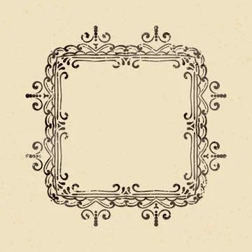 Vintage vector design elements Stock Illustration