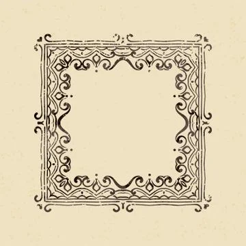 Vintage vector design elements Stock Illustration