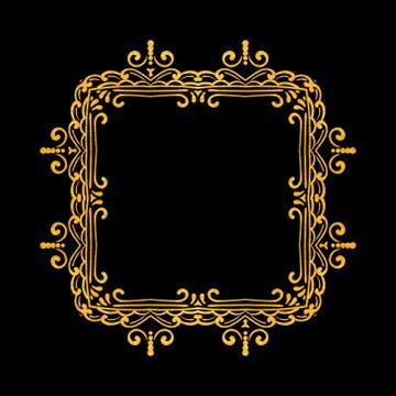 Vintage vector design elements Stock Illustration