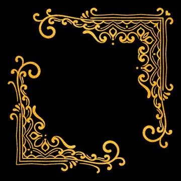 Vintage vector design elements Stock Illustration