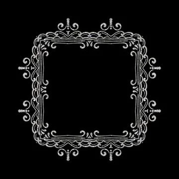 Vintage vector design elements Stock Illustration