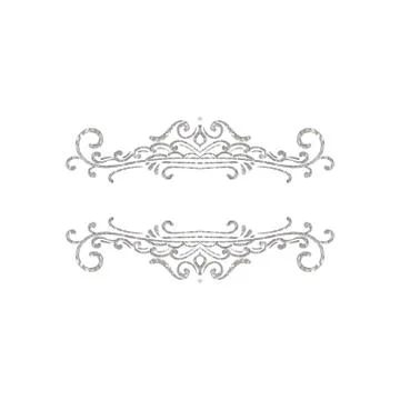 Vintage vector design elements Stock Illustration