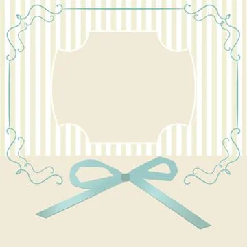 Vintage vector frame on beautiful background Ilustração Stock