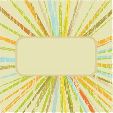 Vintage vector frame on beautiful background Stock-Illustration