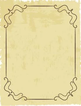 Vintage vector frame on beautiful background 스톡 일러스트