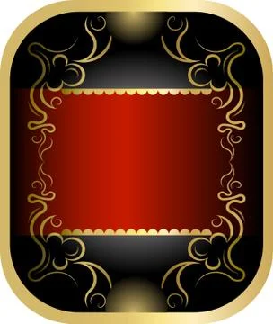 Vintage vector frame. Stock Illustration