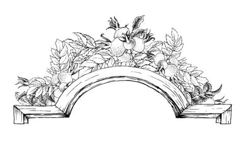 Vintage vector frame Stock Illustration