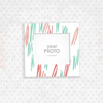 Vintage vector frame Stock Illustration