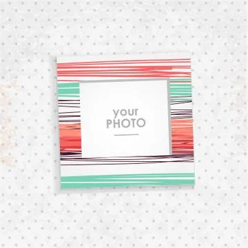 Vintage vector frame Stock Illustration