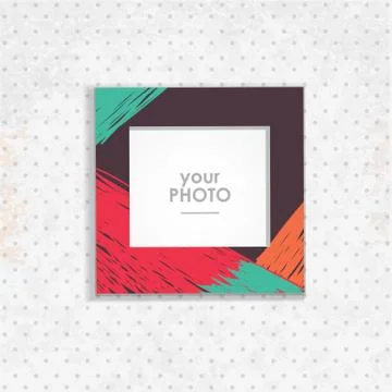 Vintage vector frame Stock Illustration