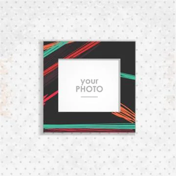 Vintage vector frame Stock Illustration