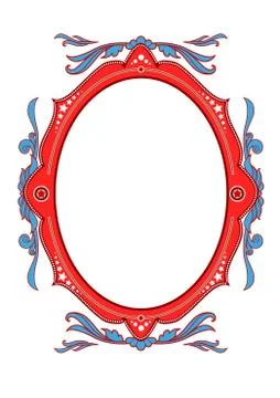 Vintage vector frame Stock Illustration