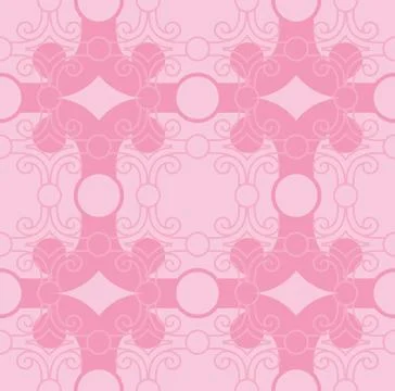 Vintage Vector hand-drawn seamless pattern with ethnic floral ornament Stock Illustration