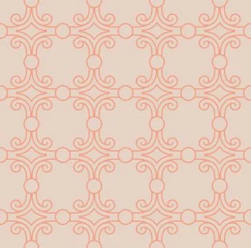 Vintage Vector hand-drawn seamless pattern with ethnic floral ornament Stock Illustration