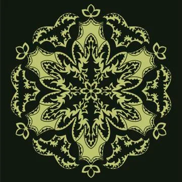 Vintage vector pattern.  Decorative retro banner. Stock Illustration