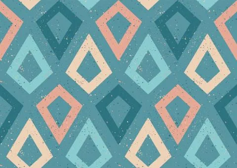 Vintage vector seamless pattern Illustrazione stock