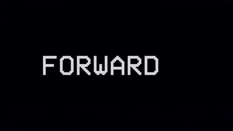 Vintage VHS. Forward, rewind and stop scenes. Defects noise and artifacts eff Stock Footage 199135733