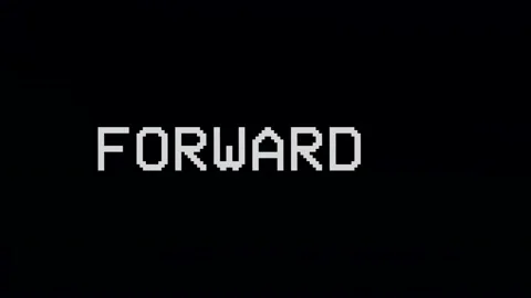 Vintage VHS. Forward, rewind and stop scenes. Defects noise and artifacts eff Stock Footage 199135848