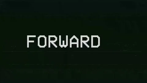 Vintage VHS. Forward, rewind and stop scenes. Defects noise and artifacts eff Stock Footage 199136491