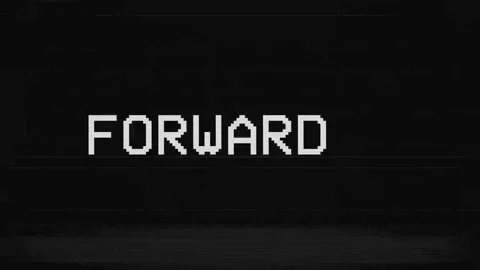 Vintage VHS. Forward, rewind and stop scenes. Defects noise and artifacts eff Stock Footage 199136846