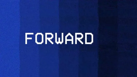 Vintage VHS. Forward, rewind and stop scenes. Defects noise and artifacts eff Stock Footage 199215320