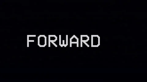 Vintage VHS. Forward, rewind and stop scenes. Defects noise and artifacts eff Stock Footage 199218599