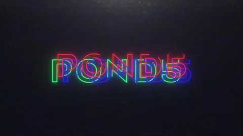 Vintage VHS Logo or Text Intro Stock After Effects