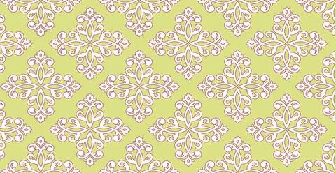 Vintage Victorian floral pattern. Vector floral engraved scroll. Ornament lea Stock Illustration