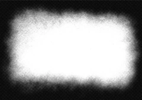 Vintage vignette, halftone vector texture overlay Stock Illustration