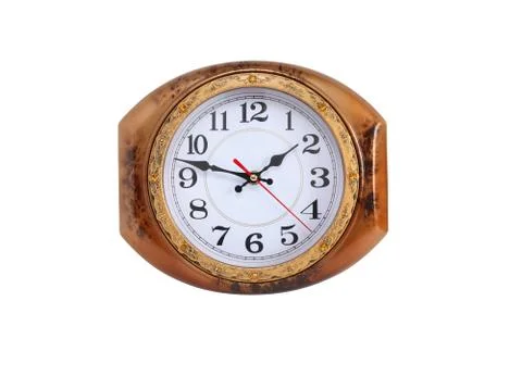 Vintage wall clock Stock Photos