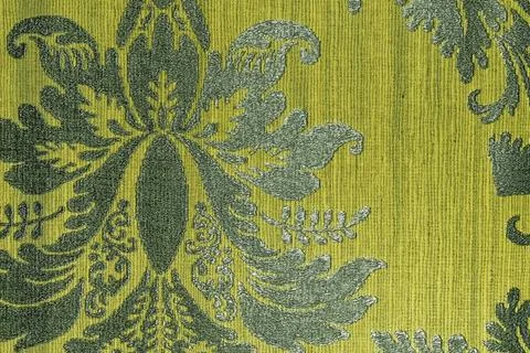 Vintage Wallpaper Seamless Pattern with Eastern Floral Elements Stock Photos