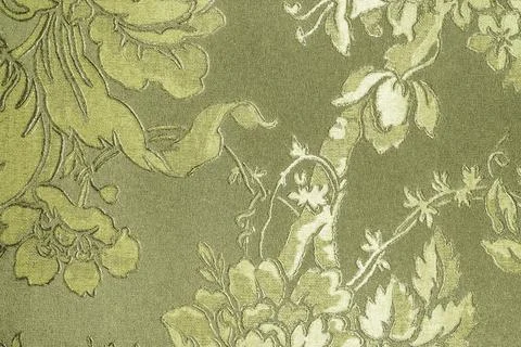 Vintage Wallpaper Seamless Pattern with Eastern Floral Elements 库存照片