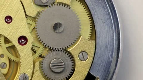 Vintage Watch Movement Stock Footage 10915870
