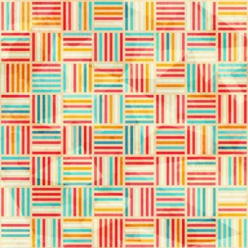 Vintage wattle seamless pattern Stock Illustration