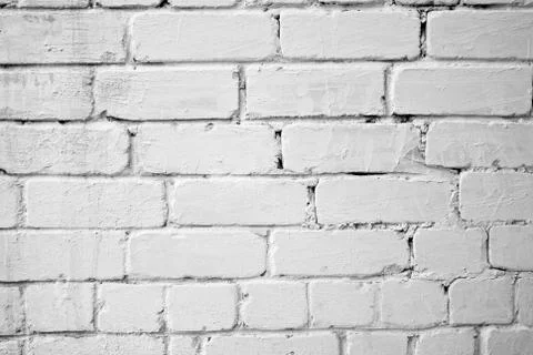 Vintage white background brickwall Stock Photos