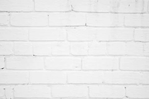 Vintage white background brickwall Stock Photos