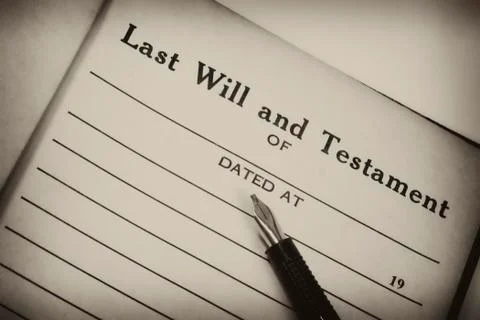 Vintage will Stock Photos