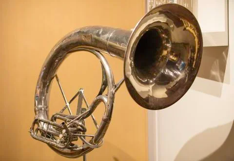 Vintage Wind Instruments Stock Photos