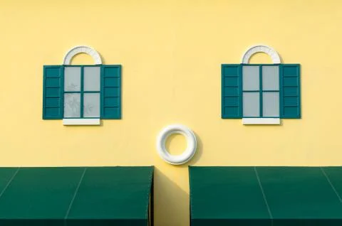 Vintage window Stock Photos