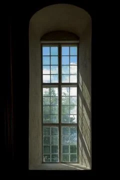 Vintage window. Foto stock