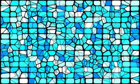 Vintage window texture. Vector Illustration of abstract vitrage background. Stock Illustration