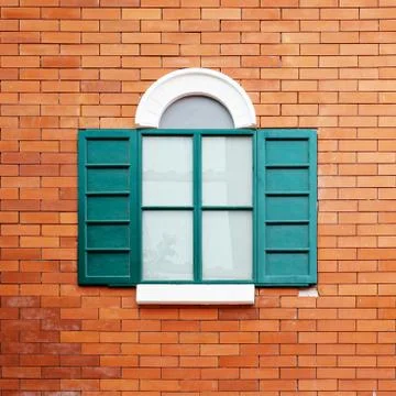 Vintage windows Stock Photos