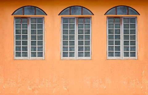 Vintage windows Stock Photos