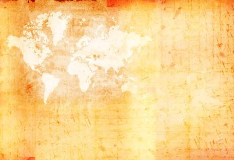 Vintage world map Stock Photos