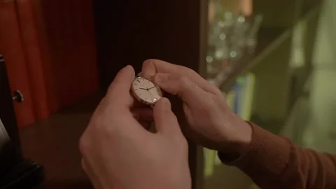 The Vintage Wristwatch Stock Footage 130802434